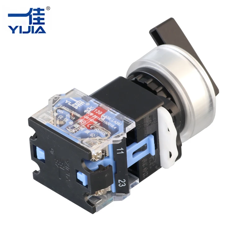 Поддерживаемый переключатель поворотный 2 позиционный длинный ручной кнопочный