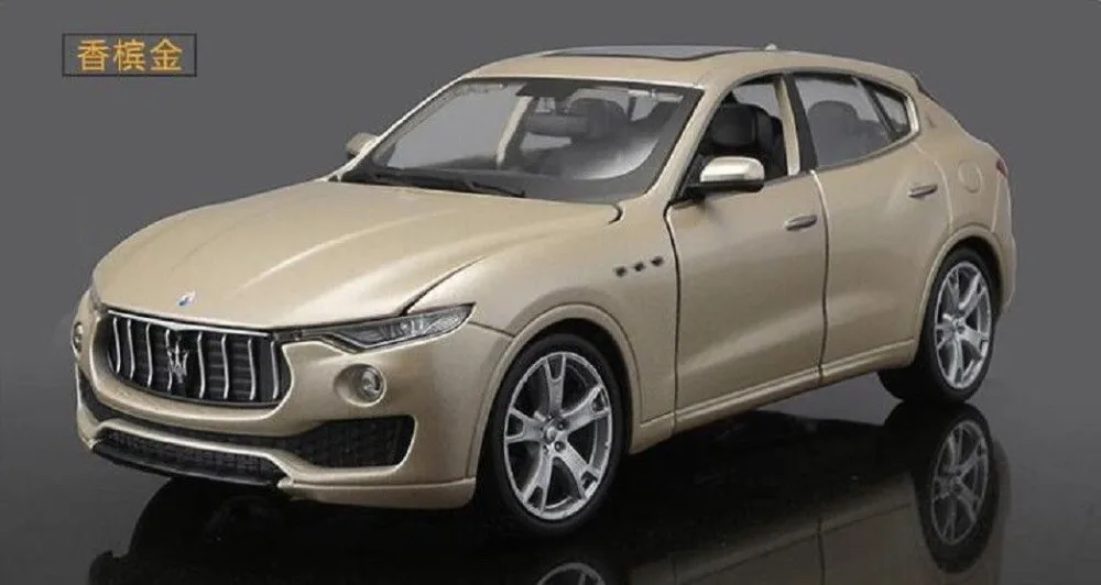 Bburago 1:24 Maserati Levante литая модель спортивного гоночного автомобиля новая игрушка в