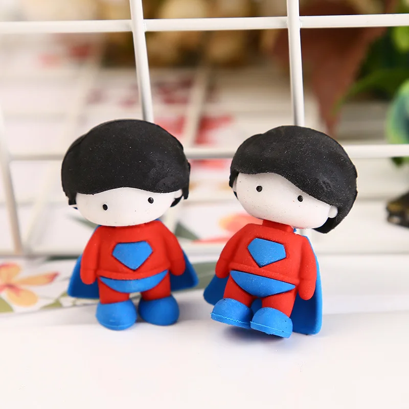 4 шт. креативные Diy Мультяшные милые ластики разборные детские игрушки резиновые
