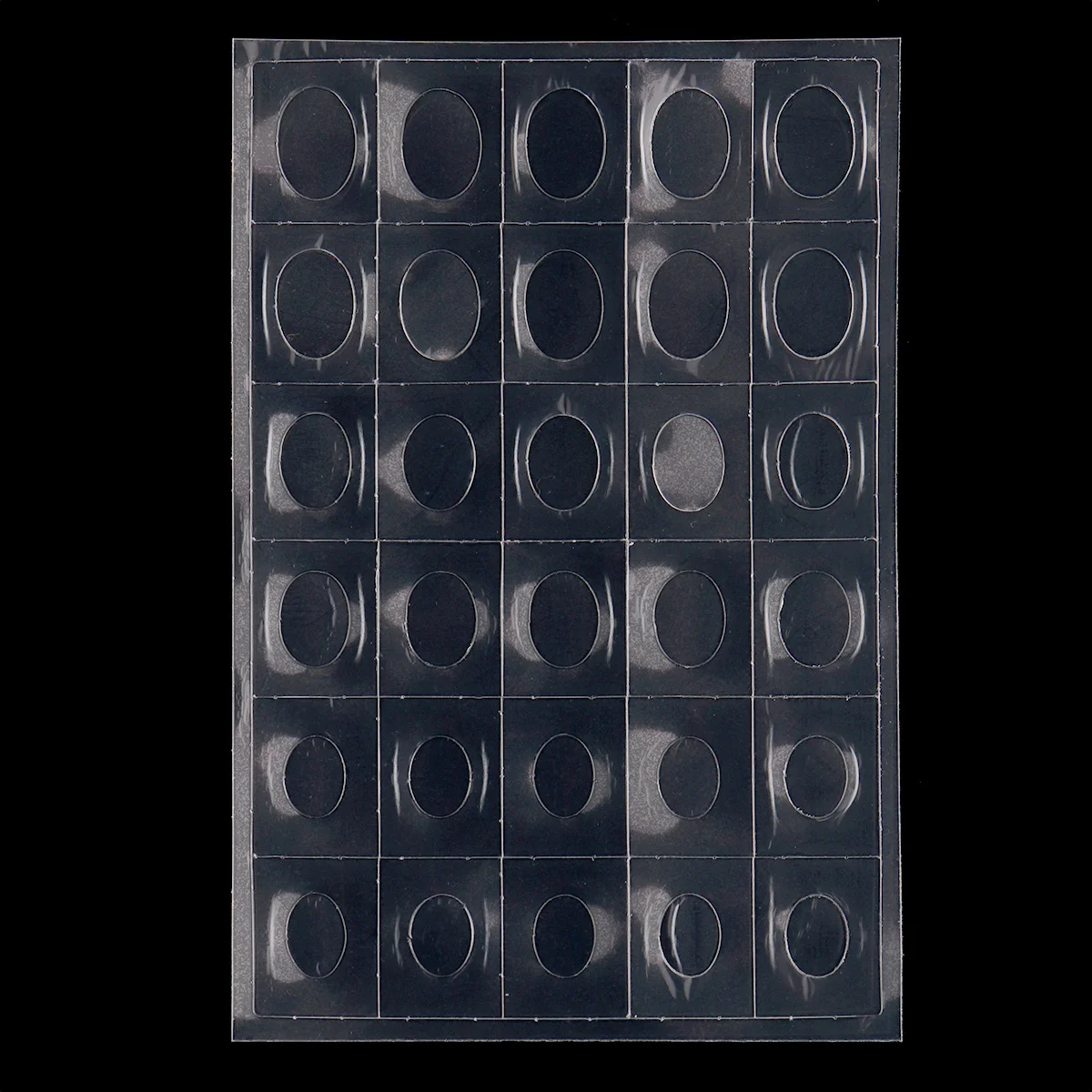 4 стиля прозрачный полый пластиковый дизайн ногтей драгоценный камень стикер 3D DIY