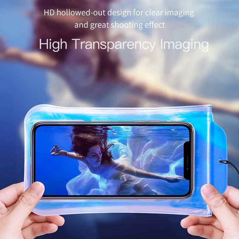 Водонепроницаемый чехол Baseus IP68 ДЛЯ iPhone XR huawei P30 samsung S10 Xiaomi сумка для телефона