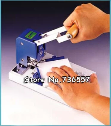 Sysform Desktop paper corner cut & Round,manual heavy duty paper books sheet corner cutting machine,R6 Radius