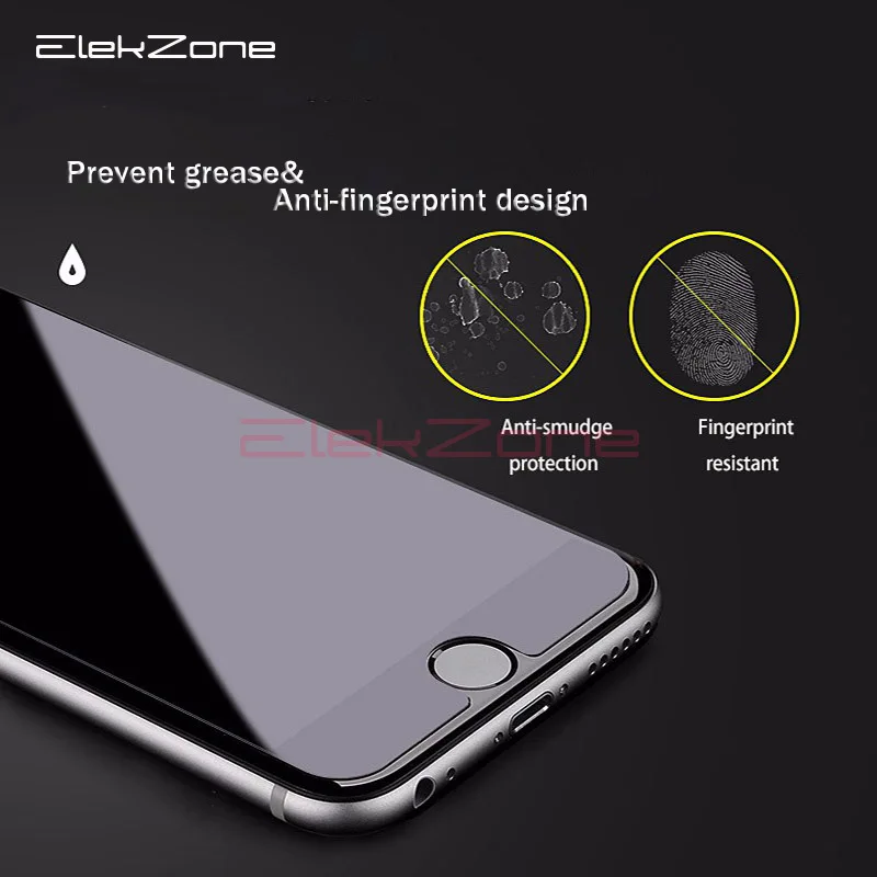 Закаленное стекло 9H 2.5D для iPhone 7 6 Plus 8 X защита экрана iphone полная экрана|Защитные