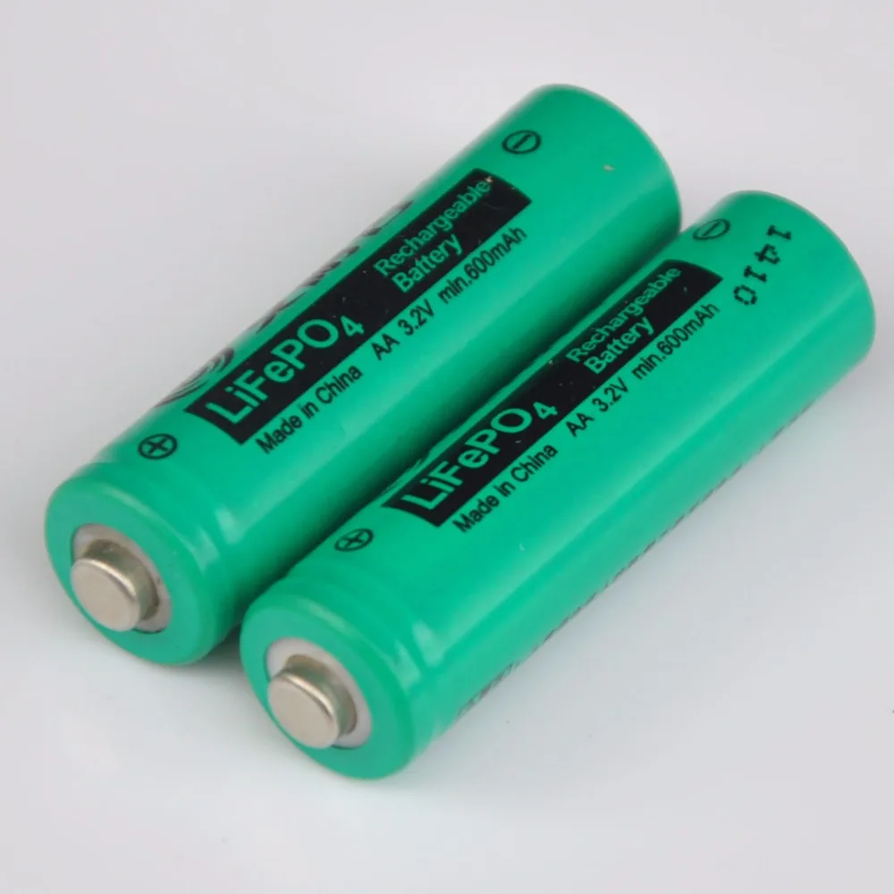 10pcs IFR 3.2V rechargeable 14500 LiFePO4 battery cell AA Size 600mah for Electric bike e-bike bus led solar light | Электроника