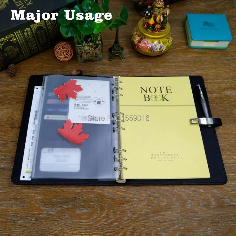 Скоросшиватель Padfolio многофункциональная папка для файлов для B5 блокнот тканый кожаный чехол прозрачная ручка сумка красочная наклейка и линейка подарочный набор