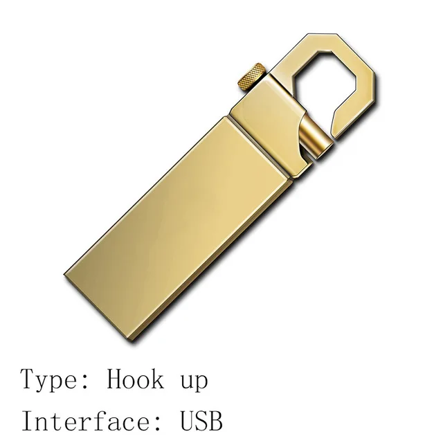 Металлический USB флеш накопитель реальная емкость 4g 8g 16g usb водонепроницаемый 32 gb