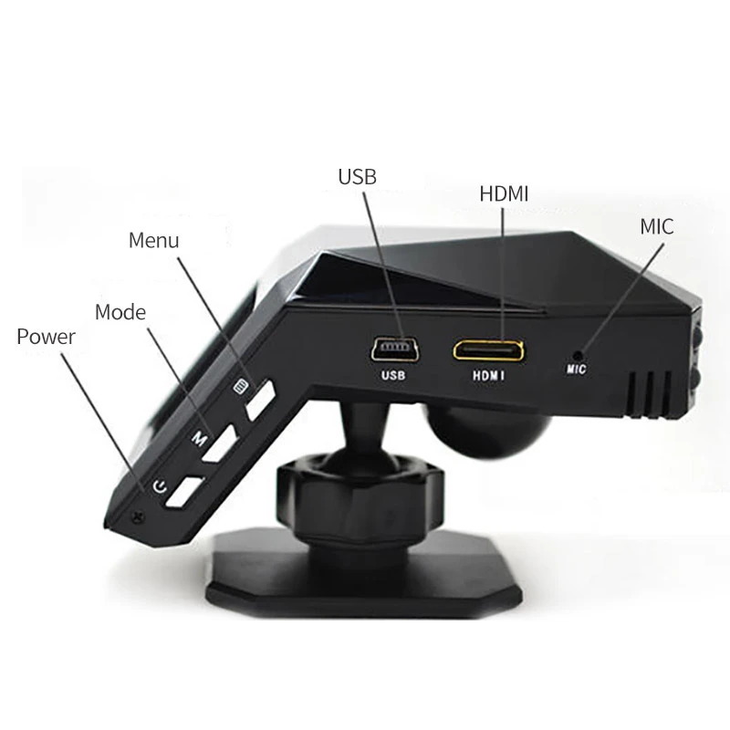 Dash Camera 2 &quotэкран NOVATEK чипсет Full HD 1080P 60fps широкоугольный Автомобильный