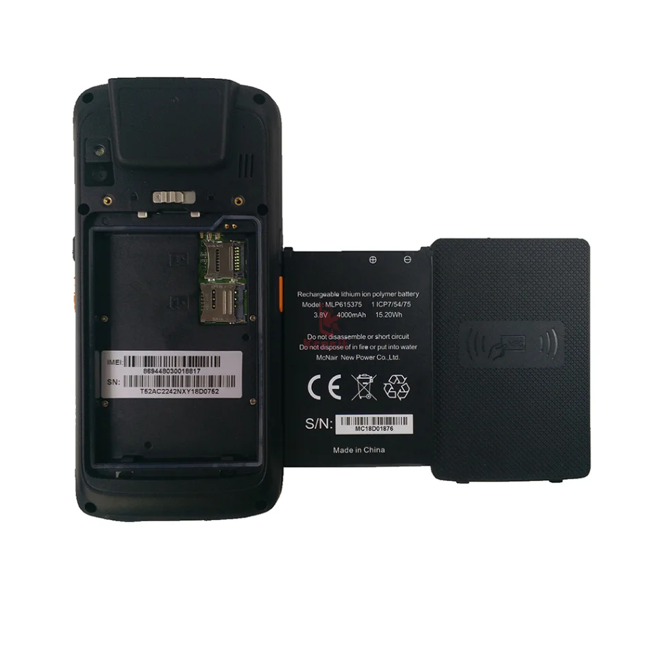 Kcosit K52 портативный терминал Android сканер 1D 2D лазерный штрих-код КПК Bluetooth