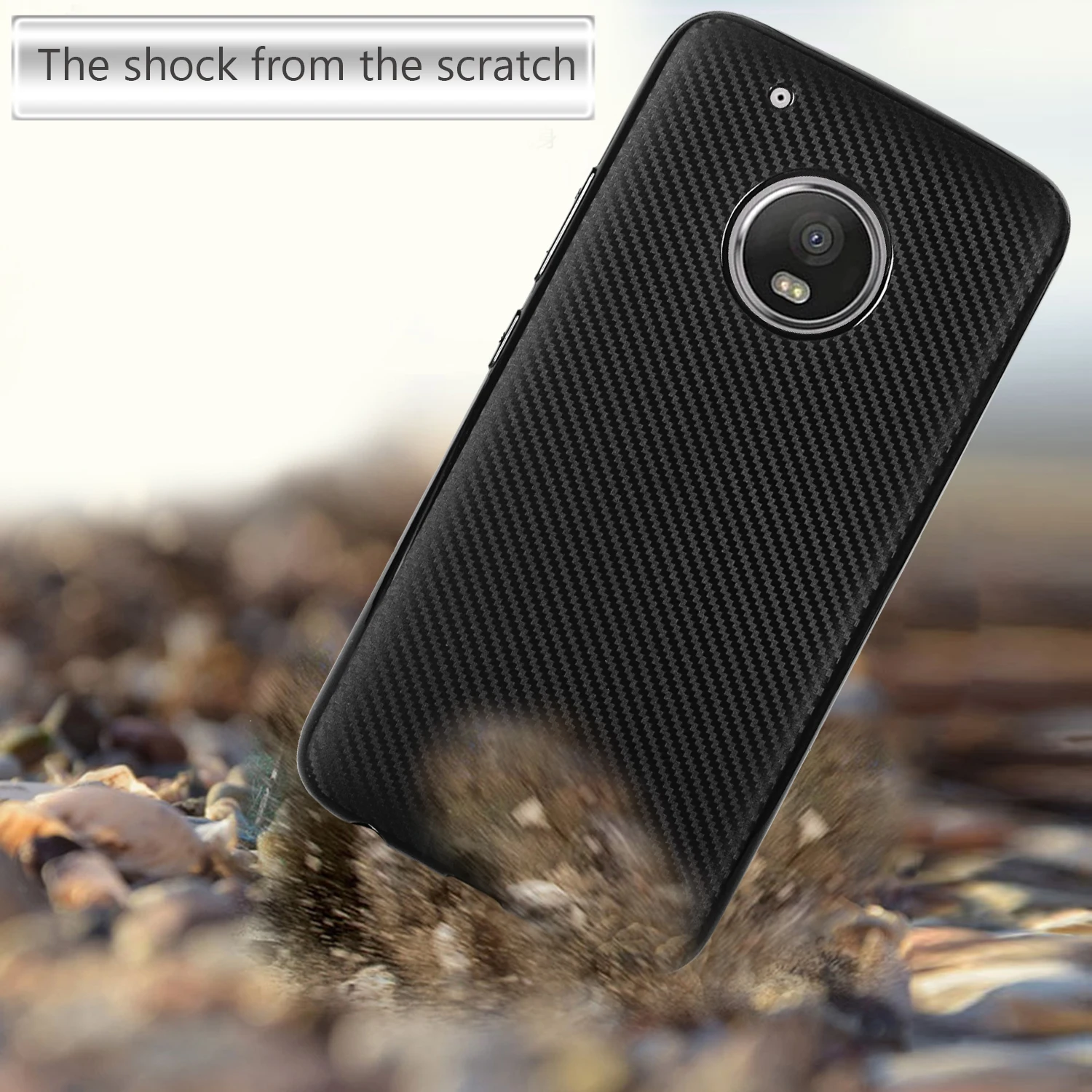 Чехол Dulcii для Motorola Moto G5 Plus Z2 play E4 EU версия из углеродного волокна мягкий TPU чехол