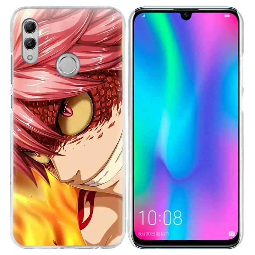 09 FAIRY TAIL чехол для huawei Honor 8X Y9 9 10 Lite Play 7C 8C 8S 8A фотоаппаратов моментальной печати 7S 7A Pro V20 20i Y6 Y7 Y5 жесткий чехол с рисунком из аниме чехол для телефона Capa - Цвет: 09