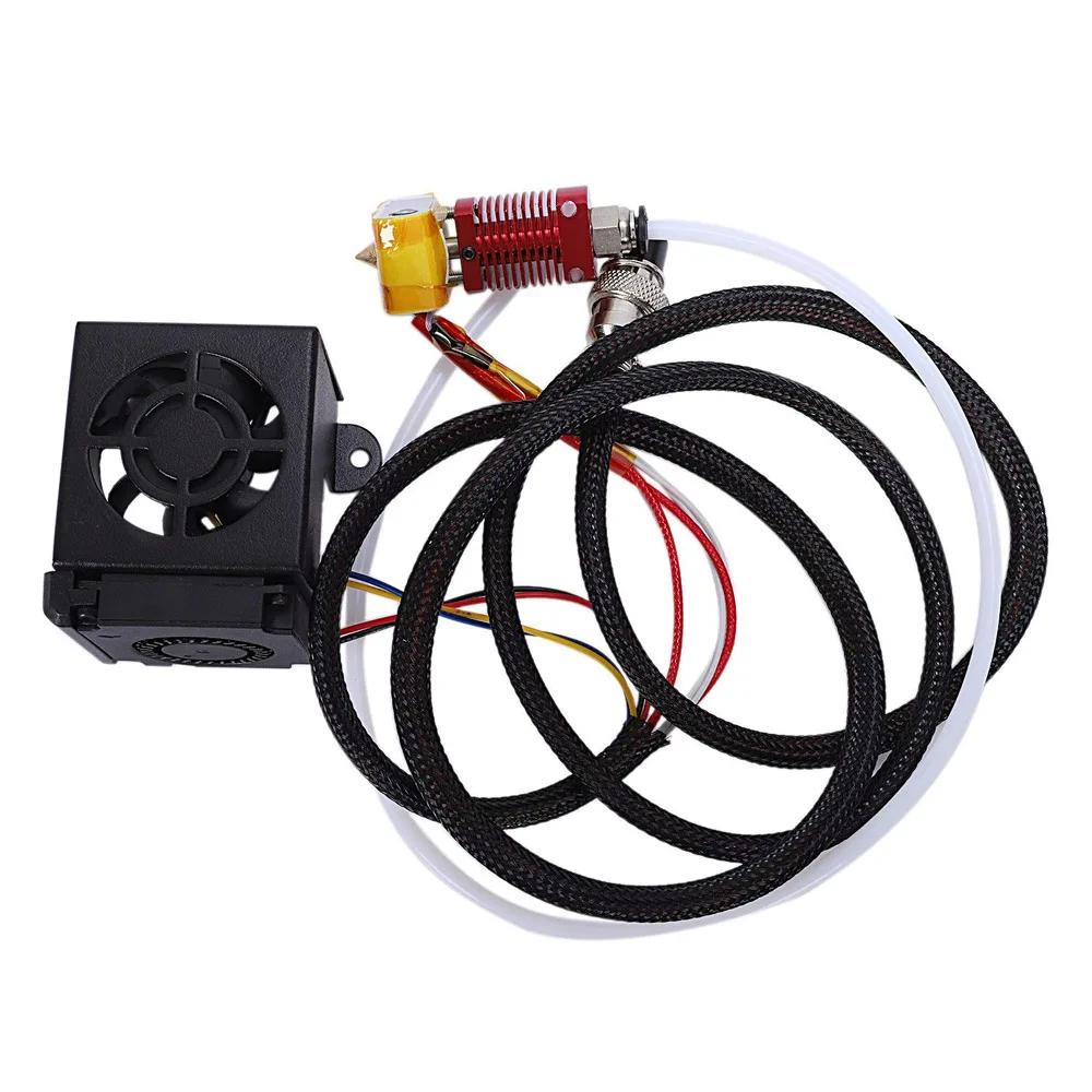 Creality 3D cr10 cr 10s S4 S5 Ender 3 MK10 полный комплект экструдера 0 4 мм Насадка для hotend ender 10 s5 3d