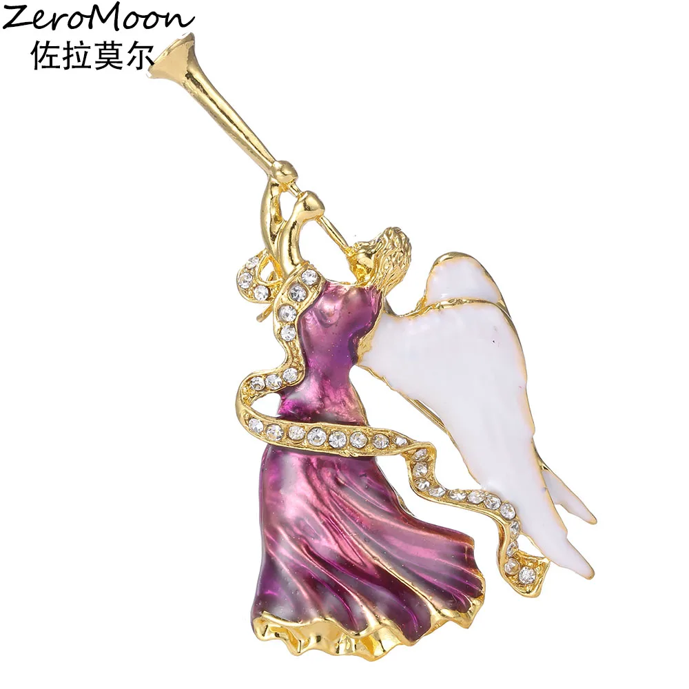 

Boasting Christmas Angel Brooche Pins Alloy Brooch Manufacturer Wholesale Fairy Pin Fashion Jewelry For Women Gift 2018