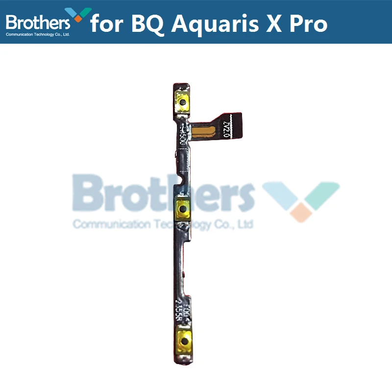 Гибкий кабель питания для BQ Aquaris X Pro, Кнопки громкости, гибкий кабель для BQ Aquaris X Pro power On Off, гибкий кабель для телефона, замена