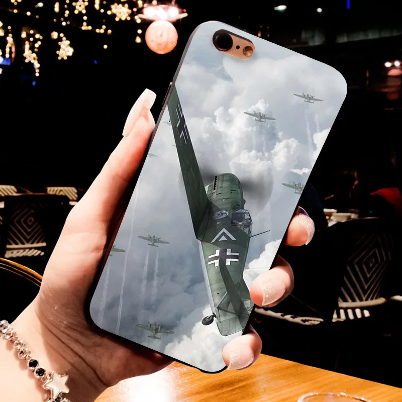 Чехол для телефона MaiYaCa World War 2 plane со скидкой! Роскошный крутой чехол для iPhone X 6 6s 7 7plus 8 8Plus 5S 12pro 11pro max.