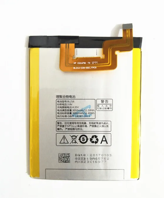 АЗК Новый 3050 мА/ч K910 батарея 100% новый BL216 для Lenovo VIBE Z K910e телефон Бесплатная