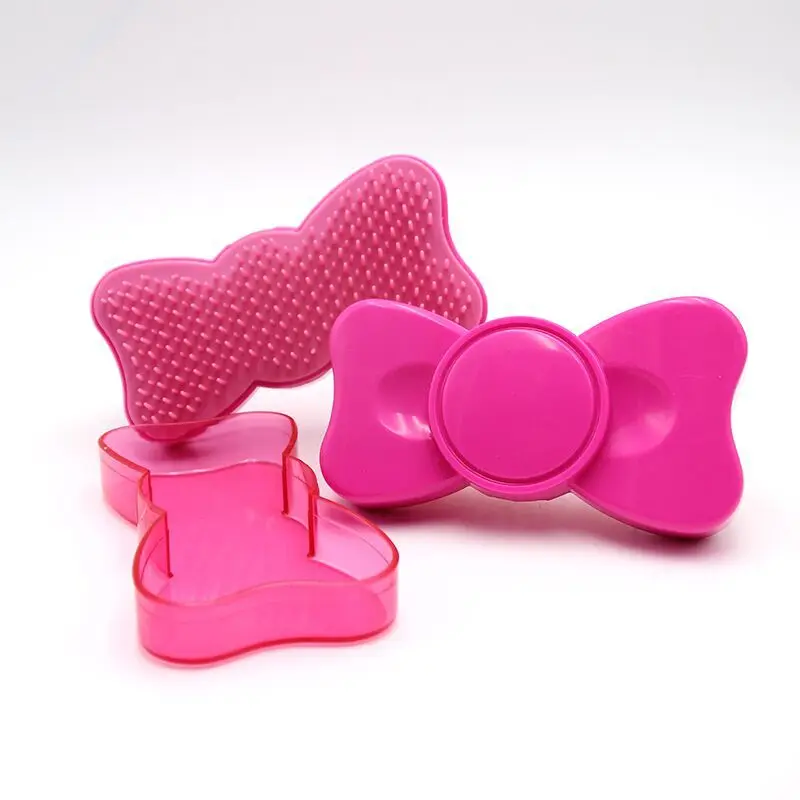 1PCS Creative comb anti-static bow hair massage portable a (color random) | Красота и здоровье