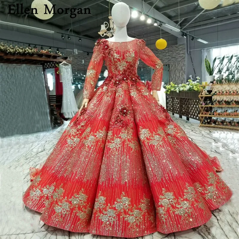 Мусульманские винтажные Свадебные платья с длинным рукавом 2019 Vestido De Noiva