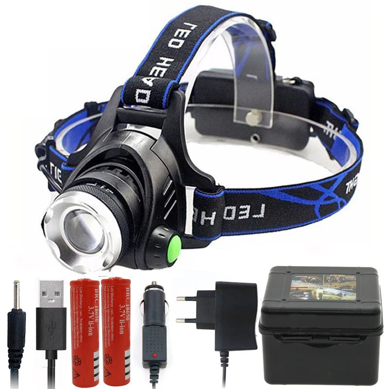 Option D Litwod Z20568 CREE XM-L2 U3 движения тела Сенсор головной светильник Перезаряжаемые светодиодный налобный фонарь 5000lm головки вспышки света светильник фонарь лампа светильник - Emitting Color: Option D