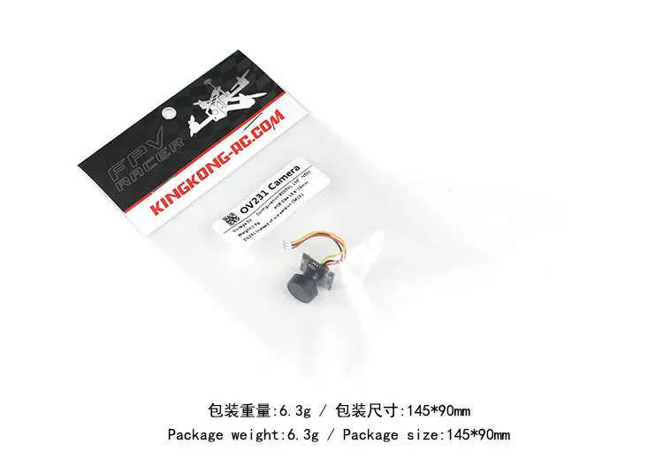 LDARC OV231 800TVL 150 градусов FPV камера 3 3-5 в NTSC Для KINGKONG ET100 ET115 ET125 TING GT7 GT8 Ting Whoop Drone |