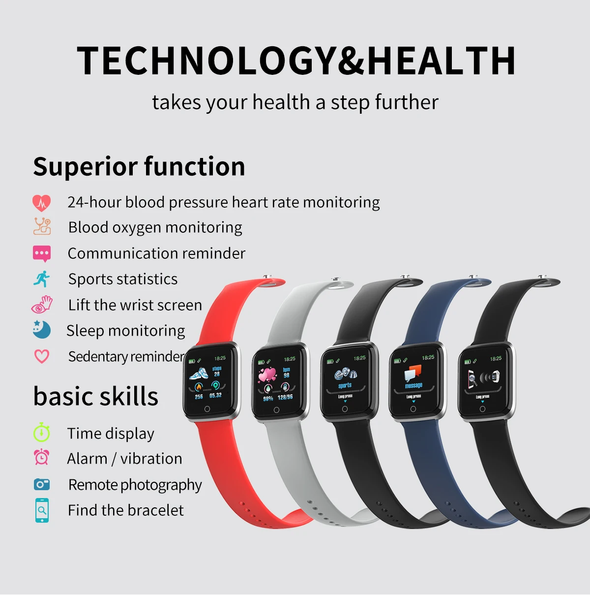 Women Men Smart Watch PK B57 P70 P68 Bluetooth 4.0 Smartwatch For Apple IPhone xiaomi LG Heart Rate Monitor Fitness Tracker