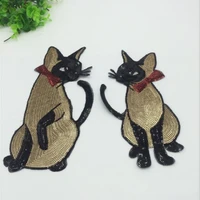 wholesale 10pcs embroidered sewing on patch iron on patch stickers for clothes sewing fabric applique supplies yh25