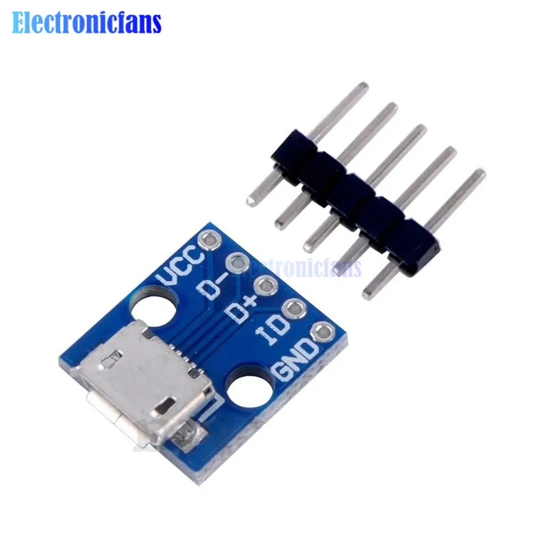 10 шт. модуль питания для разъемов CJMCU интерфейсная плата адаптера Micro USB 5 В Arduino|module