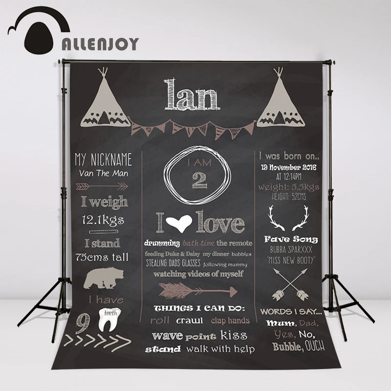Allenjoy Рождественские фоны для фотосъемки на заказ доски Доски любви свадьбы