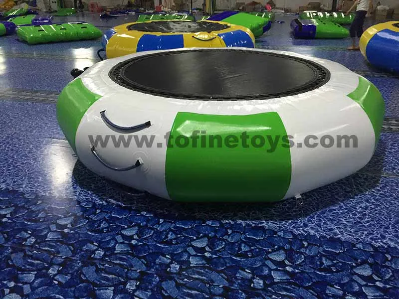 Бесплатная доставка надувной водный батут диаметром 3 м|inflatable water trampoline|water