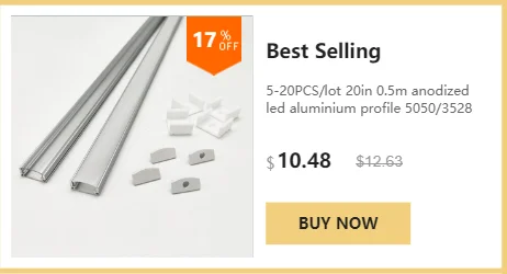 10 шт./лот светодиодный s 0,5 м светодиодный бар светильник smd 5050 5630 7020 8520 4014 12V светодиодный жесткой полосы белый теплый холодный RGB под кухонный шкаф