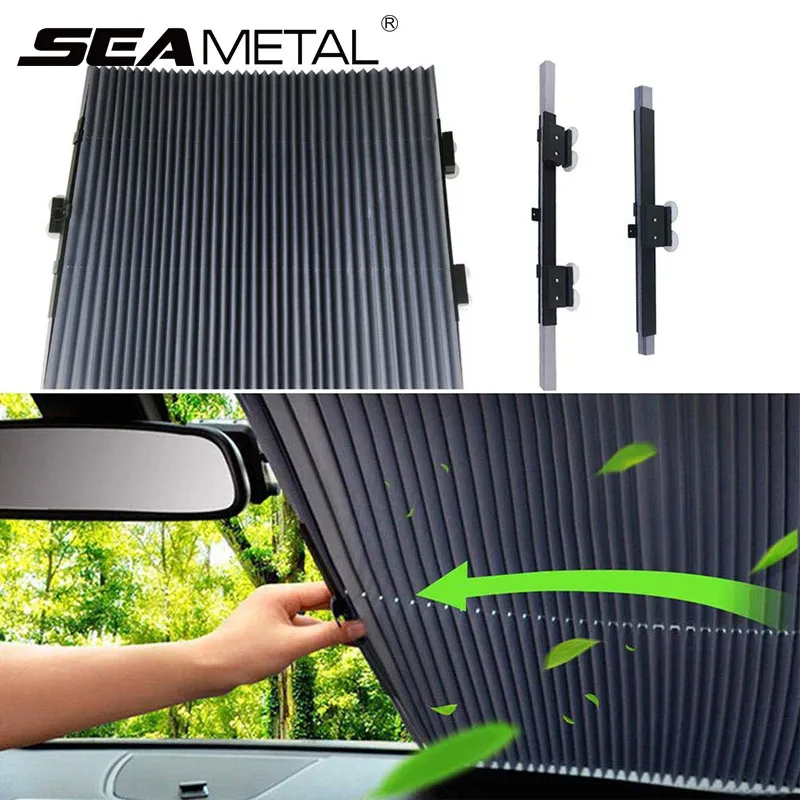 Автомобильный солнцезащитный козырек универсальные автоматические чехлы на