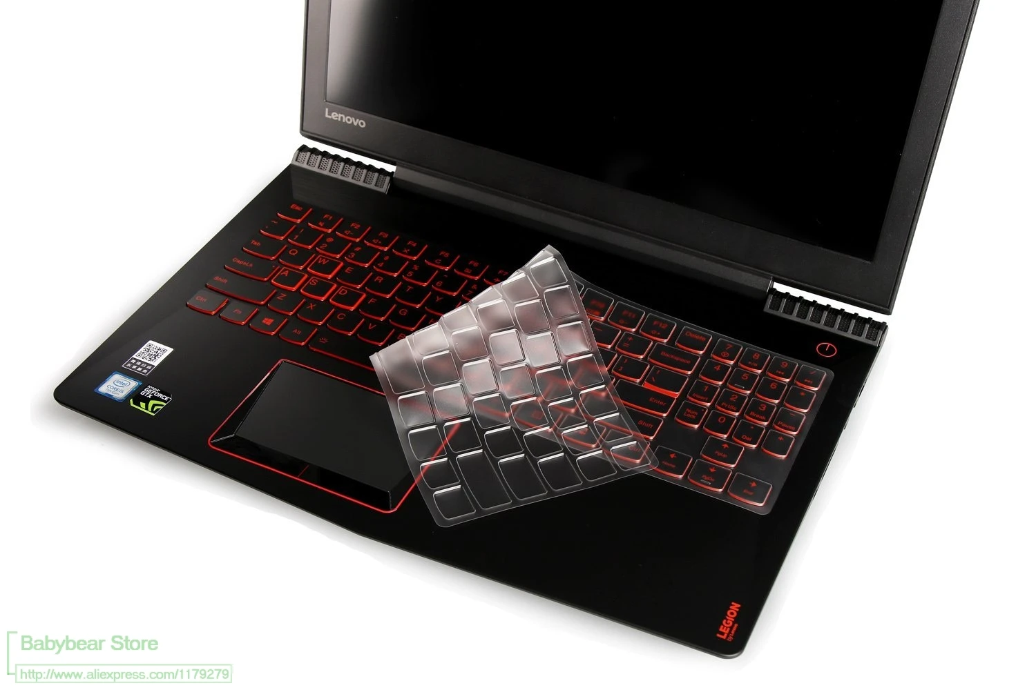 Для lenovo 15,6 дюймов защитная обложка для клавиатуры защитная оболочка покрытие ультратонкий Мягкий ТПУ R720 Y720 Y530 Y520 игровой ноутбук
