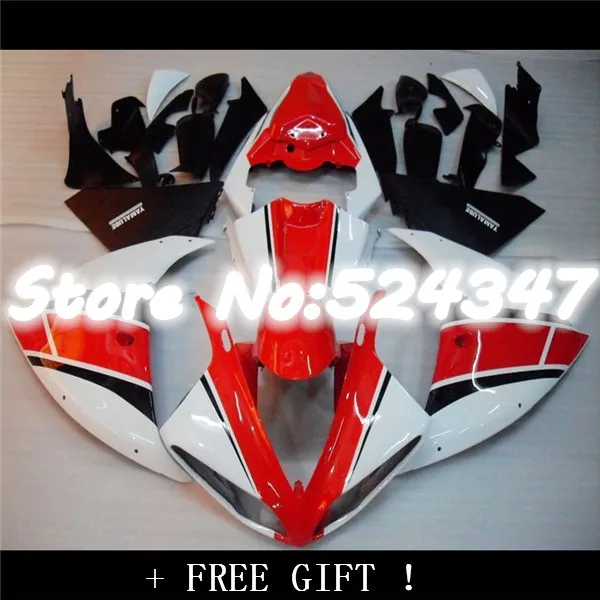 Комплект обтекателей Nn для красных черных женских 2009 2011 09-11 YZF1000 09 11 R1 YZF 10