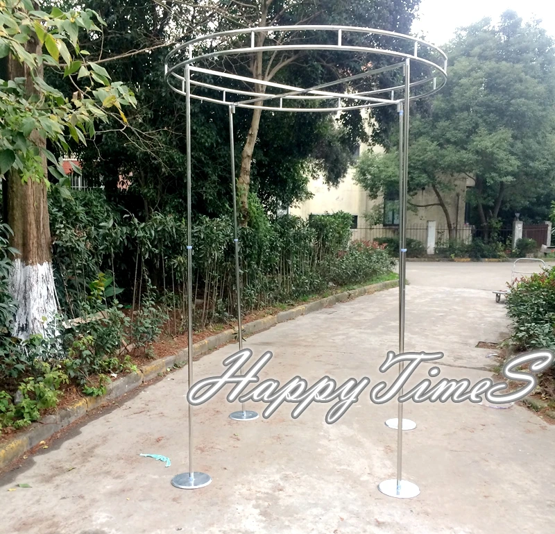 3 м высота 2 свадебная стойка для приема вечерние украшения Круглый балдахин | Дом