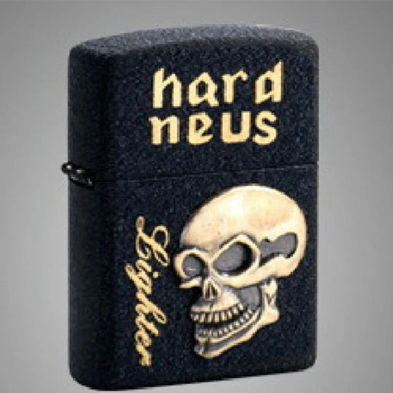 Керосиновая масляная Зажигалка Креативный череп зажигалка|windproof cigarette lighter|cigarette