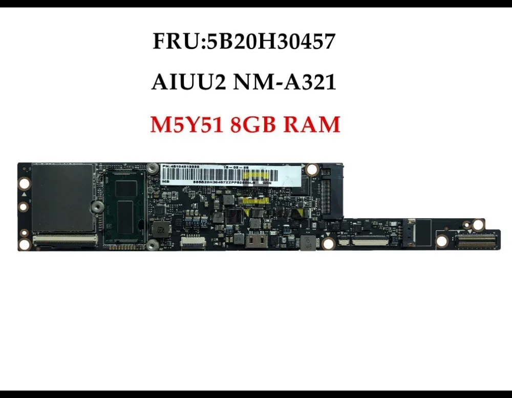 Высокое качество FRU:5B20H30457 для ноутбука Lenovo Yoga 3 Pro материнская плата AIUU2 NM A321 M 5Y51 8GB