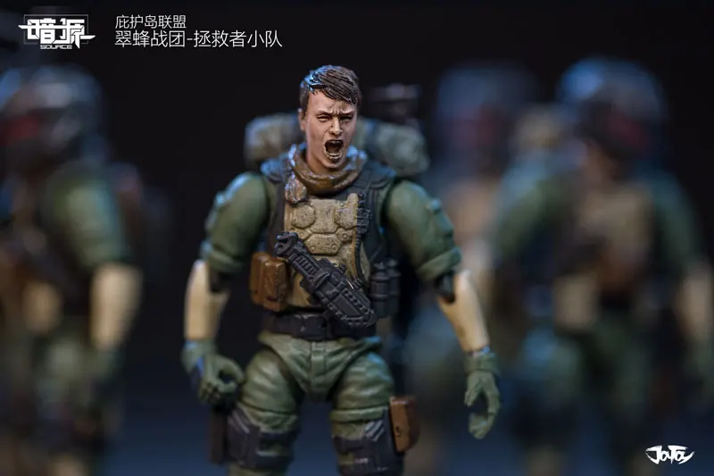1/25 JOYTOY экшн-модель аниме Военные солдаты фигурки Набор (5 шт./лот) коллекционные