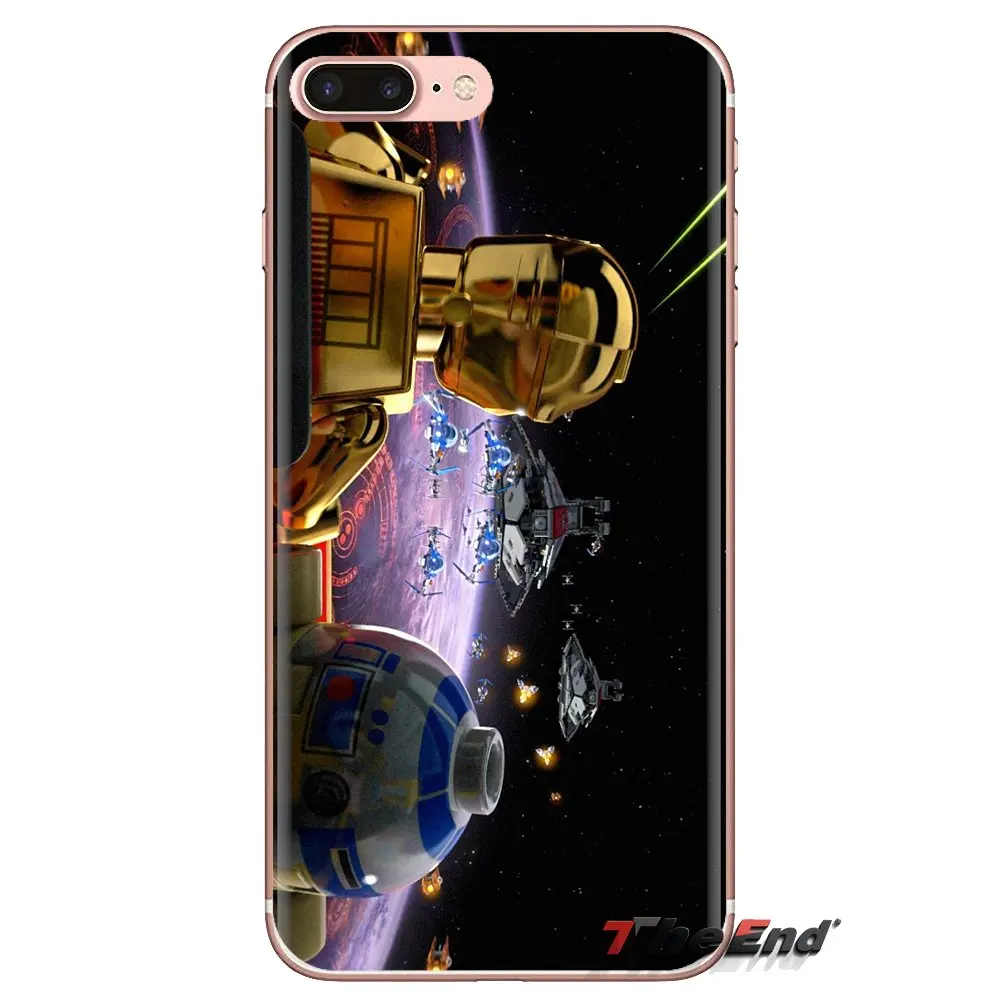 Lego Star Wars GOLD Art Pattern For Xiaomi Redmi 4A S2 Note 3 3S 4 4X 5 Plus 6 7 6A Pro Pocophone F1 Soft Transparent Shell Case |