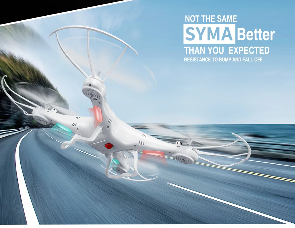 SYMA X5A Радиоуправляемый Дрон 2,4G 4CH воздушный Квадрокоптер Радиоуправляемый вертолет Дрон 360 градусов рулон Безголовый режим радиоуправляемые игрушки для детей