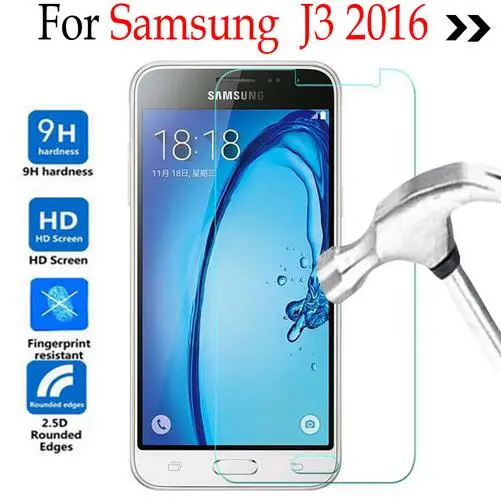 Закаленное стекло для Samsung Galaxy J3 2016 J320 защитная пленка экрана j3 6/J320/J320F/J320H/J3109