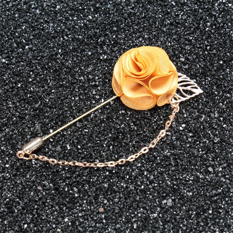Mdiger Цветочные нагрудные булавки тканевые Броши для женщин модная повседневная