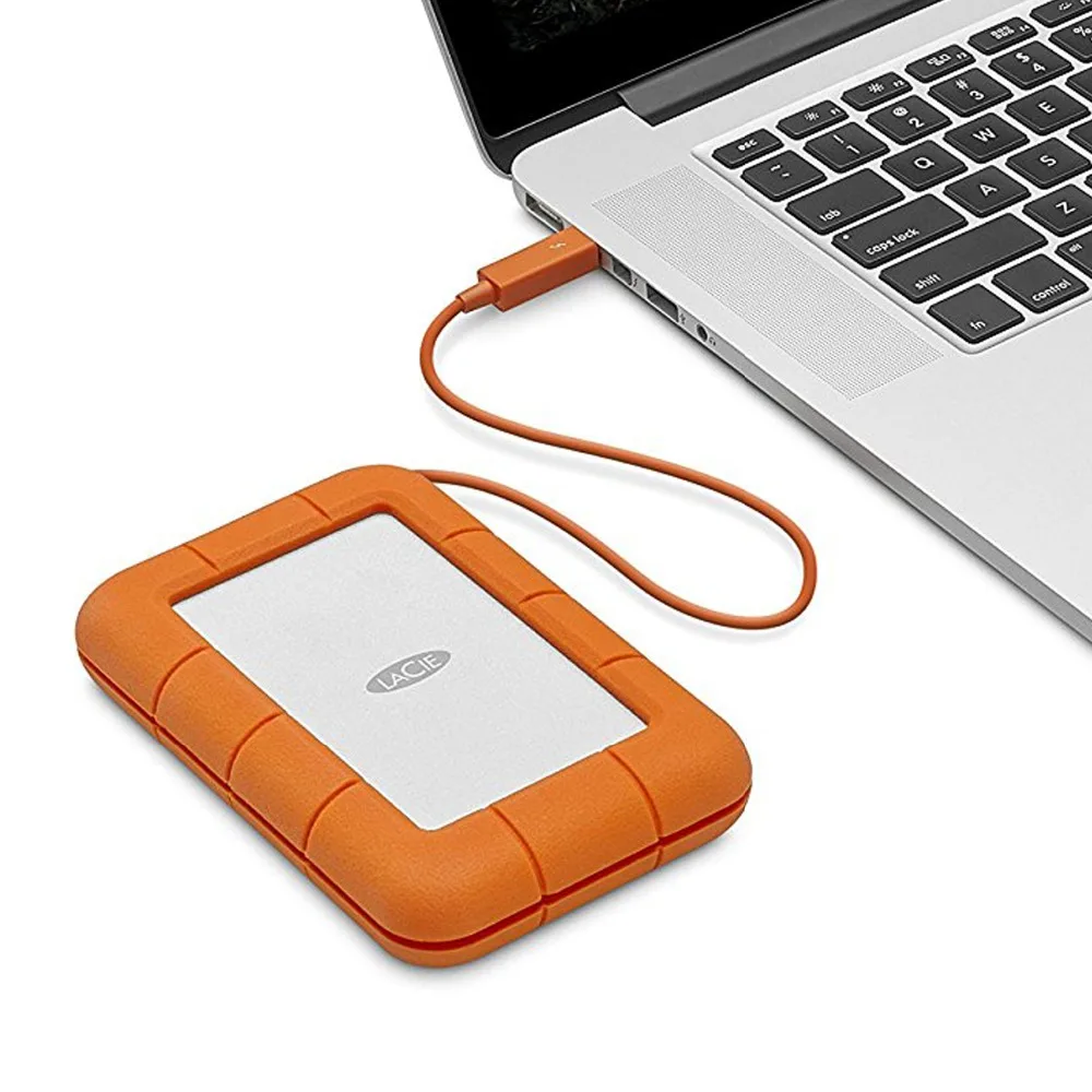 Внешний usb кабель LaCie 2 5 дюйма 5000 ГБ USB Type C 3 0 с питанием от USB|Внешние жесткие диски|