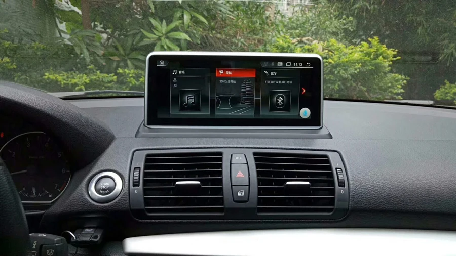Антибликовый 10 25 &quotсенсорный экран Android 9 0 Автомобильный gps для BMW E87 2005 2012 Idrive