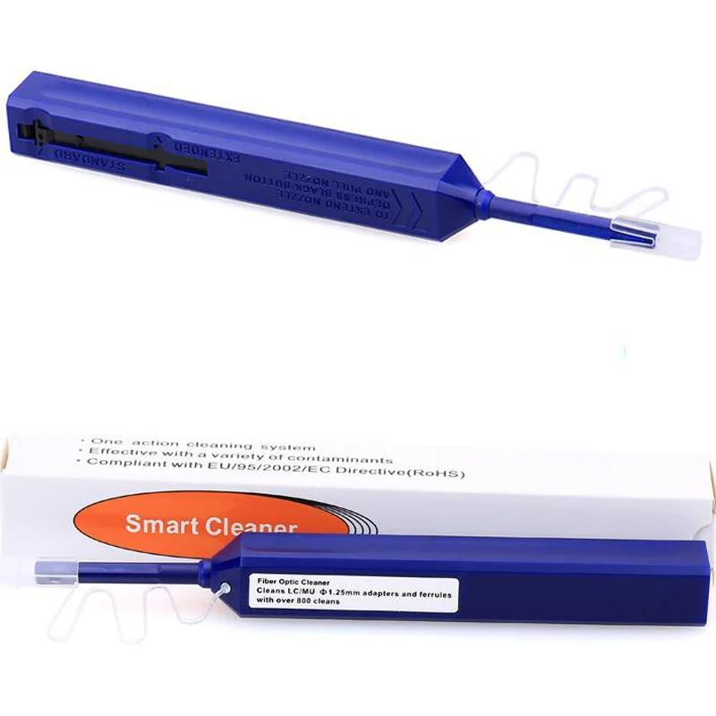Ручка для чистки оптического кабеля 20 шт быстрого разъема LC/FC/SC/ST|Оптоволоконное