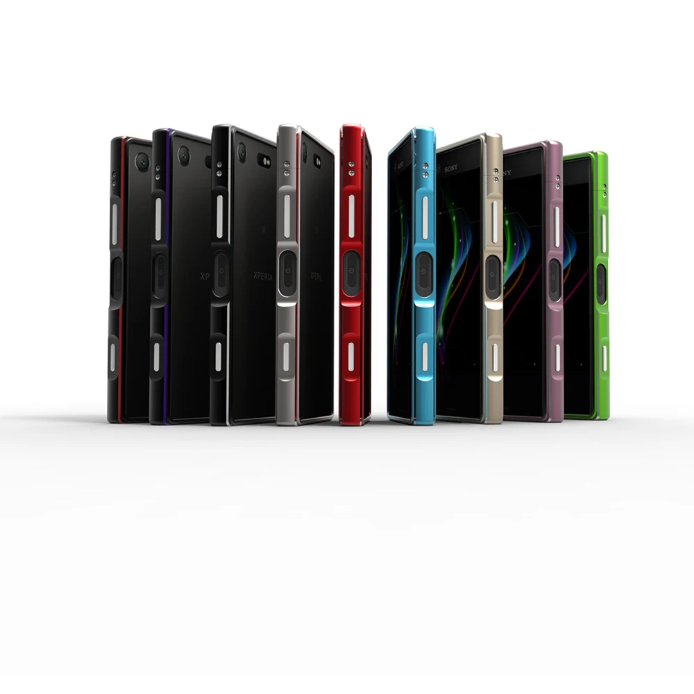 Для sony Xperia XZ3 XZ2 XZ1 Compact ультра тонкий алюминиевый металлический бампер рамка чехол для sony XA2/XA2 Ultra/XZ1 Mini