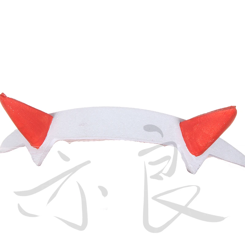 

DARLING in the FRANXX Code 02 Wig Headband Zero Two Long Straight Pink Anime Cosplay Synthetic Hair for Adult Role Play