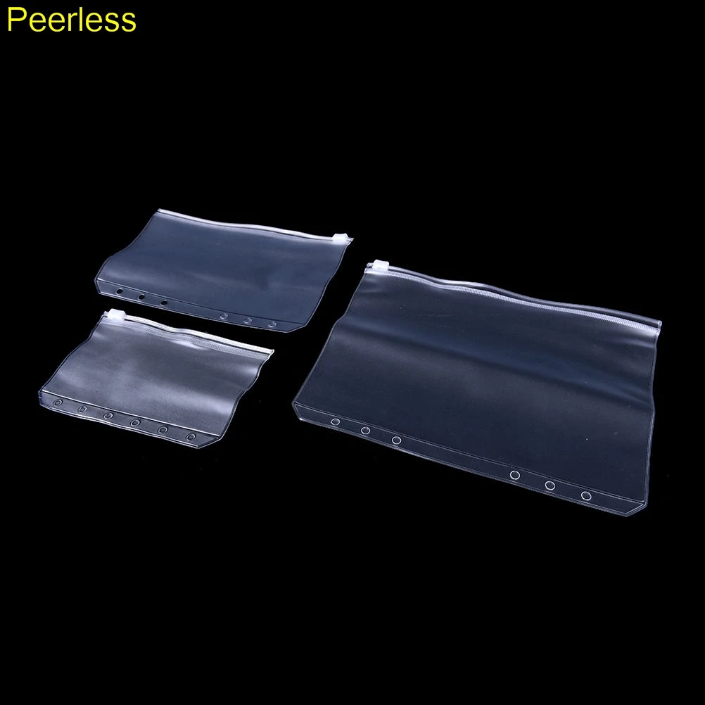 Peerless папка на молнии A5 A6 A7 ПВХ презентации связующего сумку в сдержанном стиле