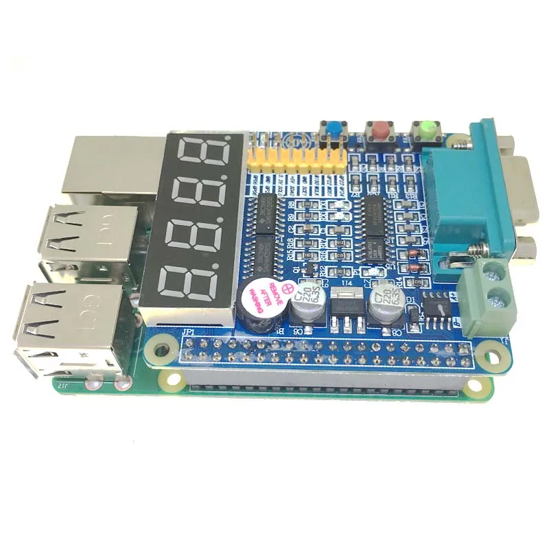 Многофункциональная Плата расширения Raspberry Pi 3 GPIO 232 светодиодный светодиодной