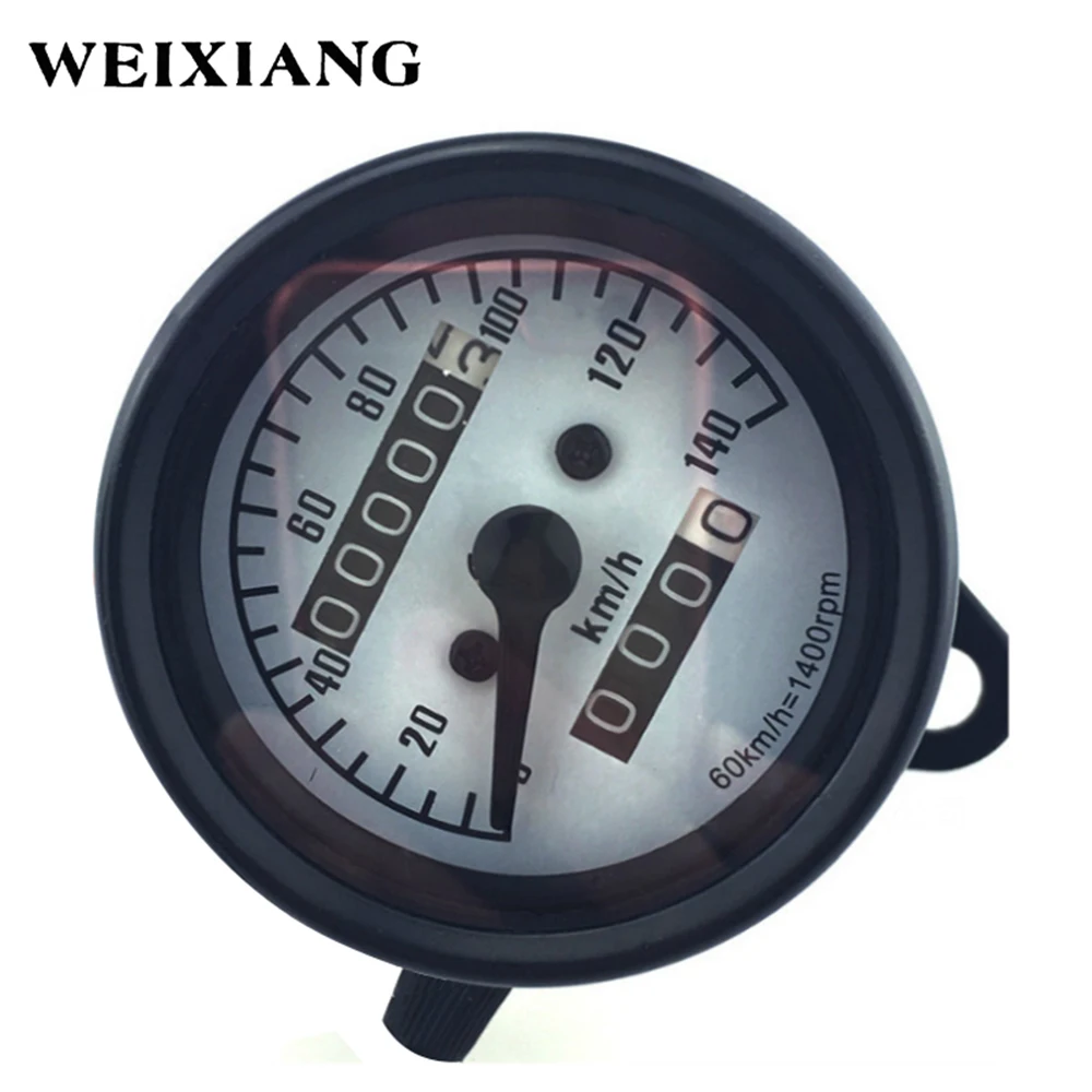 Универсальный Тахометр для мотоцикла 1400 об/мин 0 140 км/ч 12 В|motorcycle odometer|tachometer for