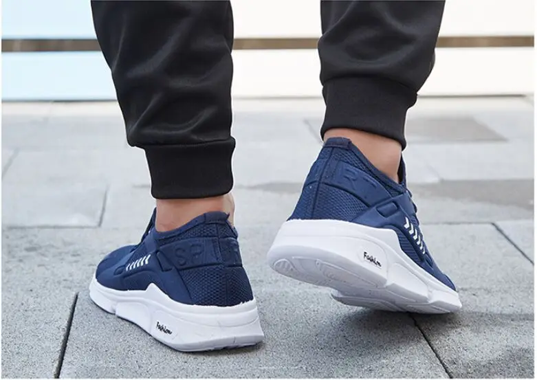 ONKE Новые популярные Стильные мужские кроссовки спортивная обувь на шнуровке