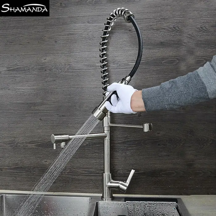 Бесплатная доставка различные стили смеситель для кухни из твердой латуни